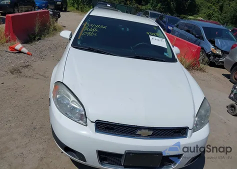 2016 Chevrolet Impala Limited Police из США, поврежденный, VIN 2G1WD5E39G1123950